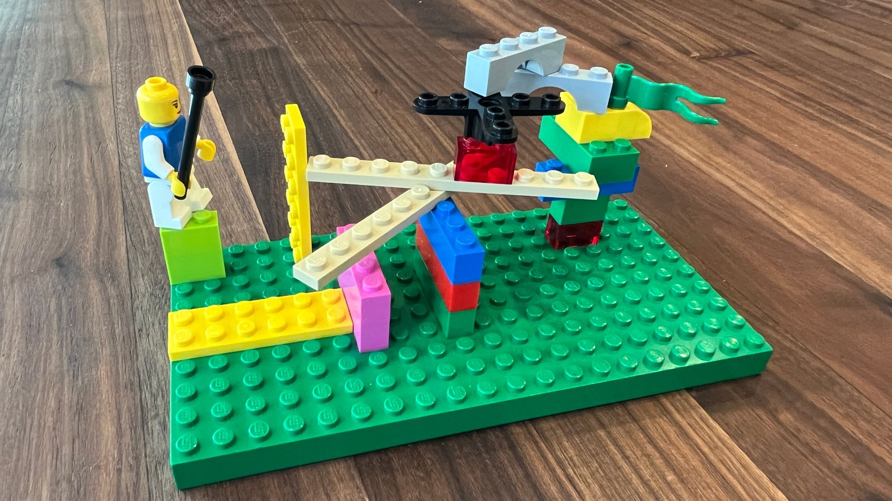 Using LEGO Bricks to build a goals roadmap