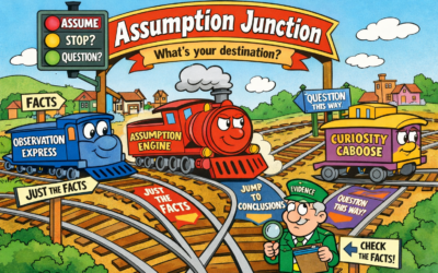 Assumption Junction: The Ladder of Inference at Work